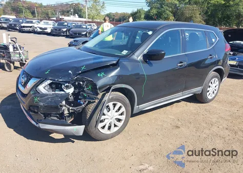 2017 Nissan Rogue S from USA, damaged, VIN KNMAT2MV9HP548756